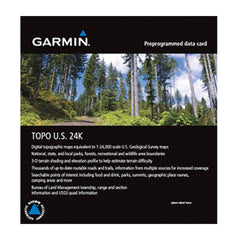TOPO US 24K West SD Card - 010-C1129-00