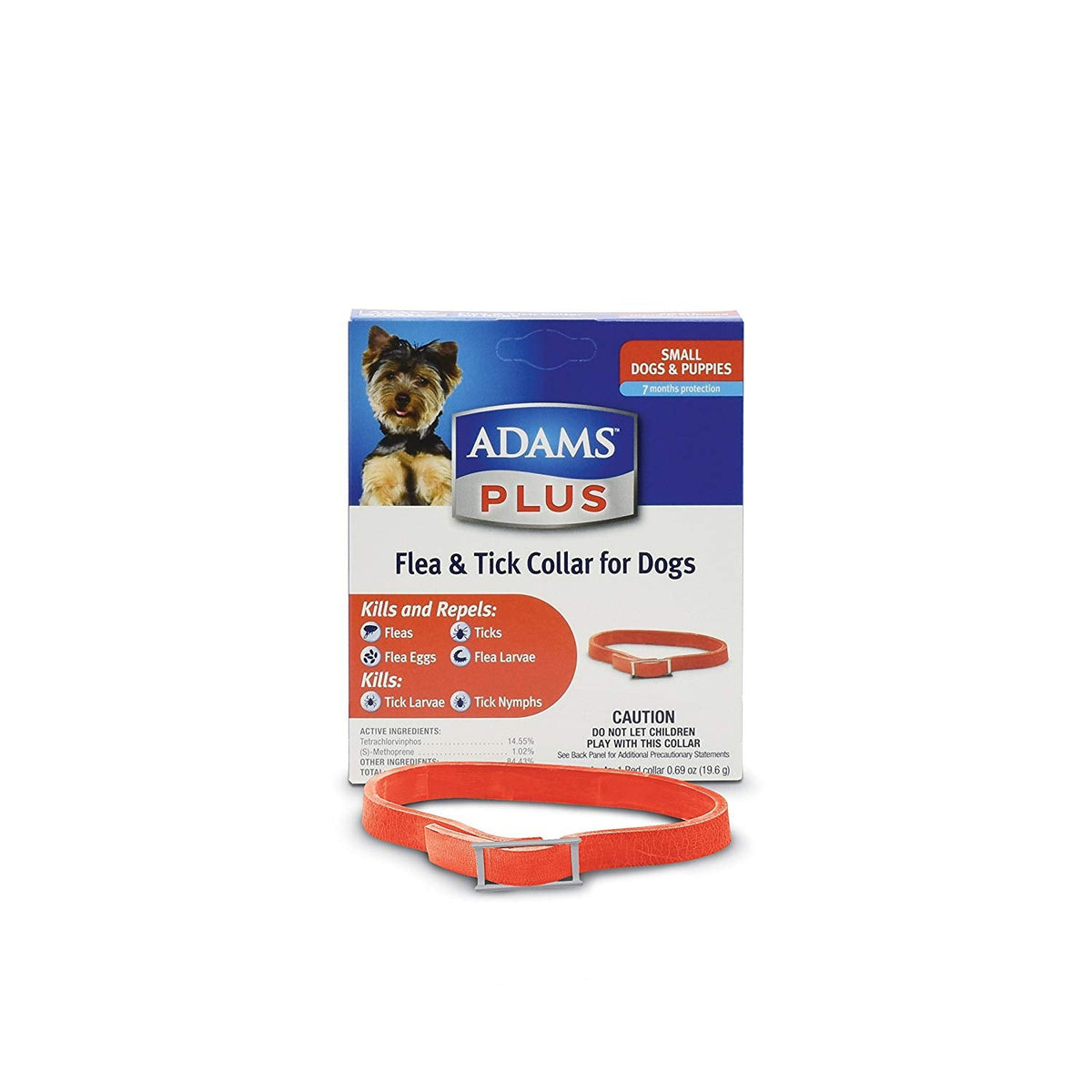 Adams Plus Flea and Tick Collar for Small Dogs - 100519504