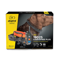 3/4 Mile 2 Dog Remote Trainer with Handsfree Boost and Lock Unit - 1902S-HANDSFREE-PLUS-BL