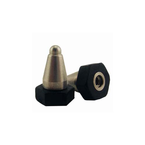 3/4" Dog Collar Surgical Steel Contact Point - 744622354010