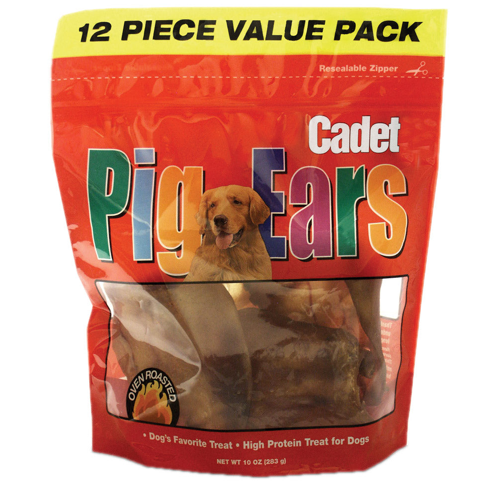 Natural Pig Ears 12 pack - C00867