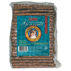 Rawhide Munchy Sticks Beef Basted - 5 inches - 100 pack - C00895