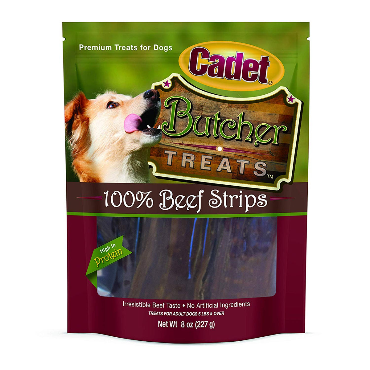 Butcher Treats Beef Strips - 8 ounces - C01448-6