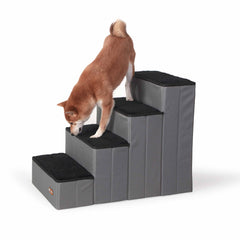 Pet Stair Steps with Storage 4 Stair - KH100546494