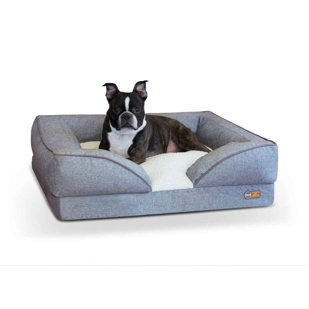 Pillow-Top Orthopedic Pet Lounger - KH4782