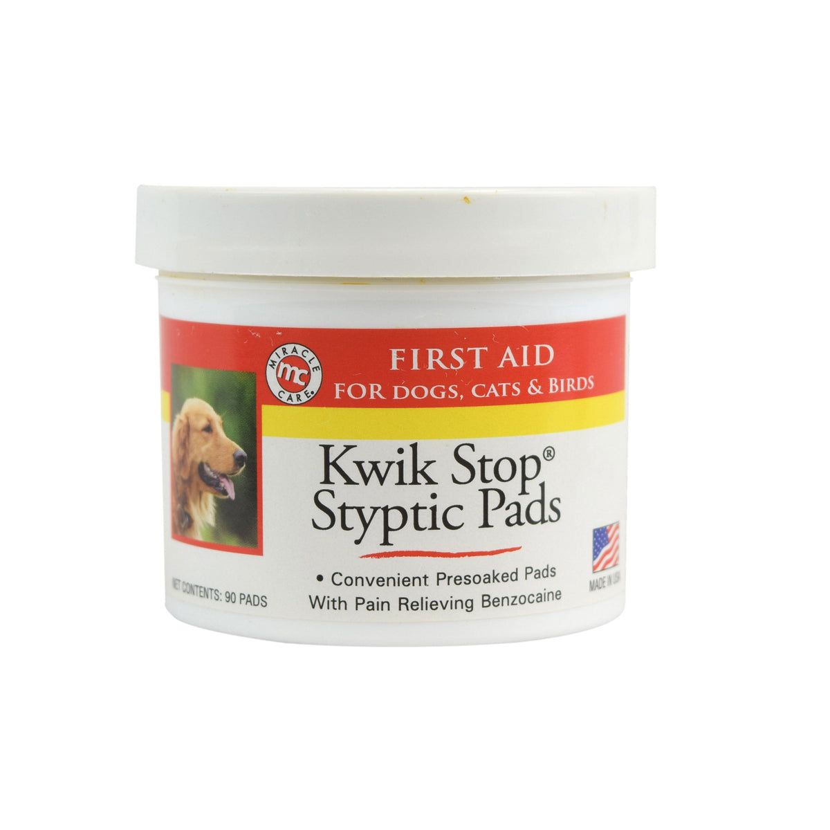 Kwik Stop Styptic Pads 90 count - MC423669