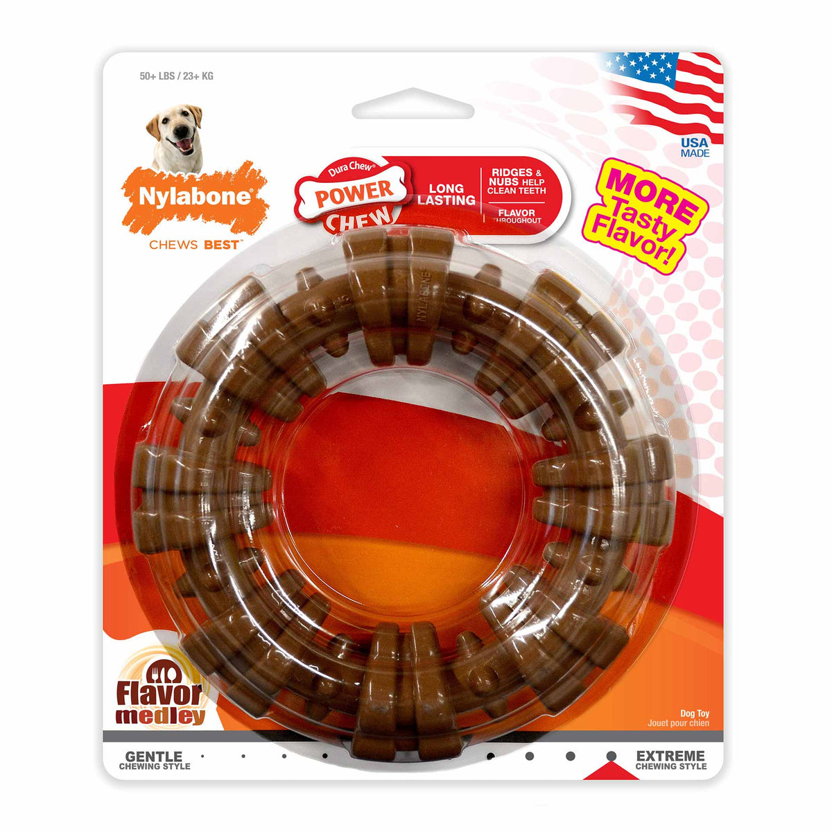 Power Chew Textured Ring - NCF315P