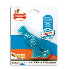 Puppy Chew Dental Dino Chew Dog Toy - NDD001P