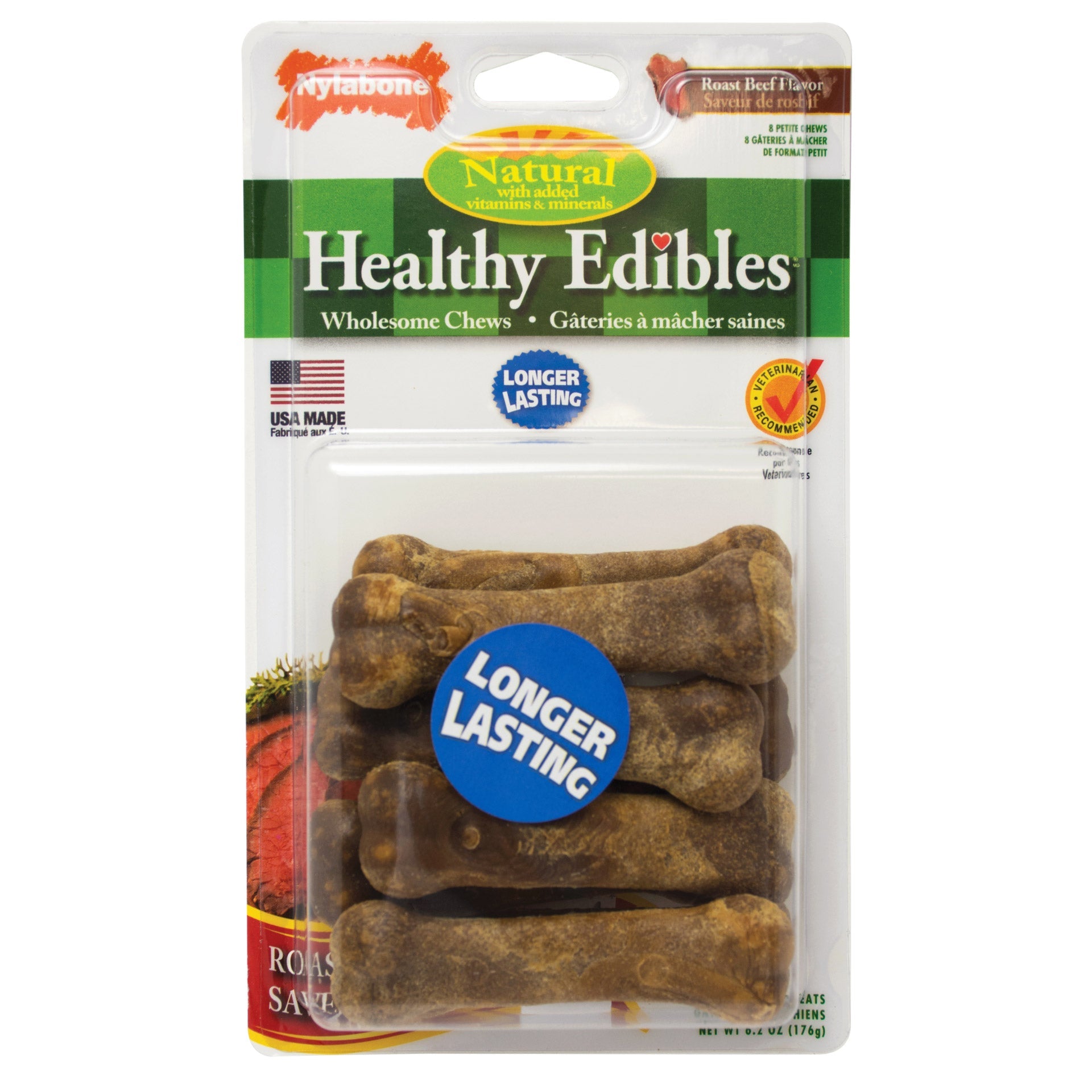 Healthy Edibles Longer Lasting Beef Treats