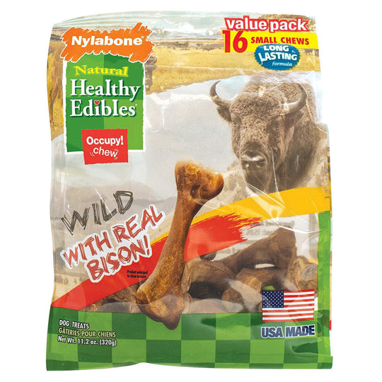 Healthy Edibles Wild Chew Treats Bison