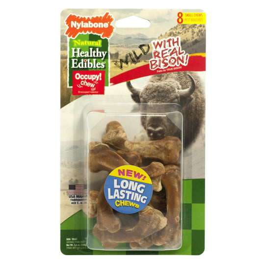 Healthy Edibles Wild Chew Treats Bison