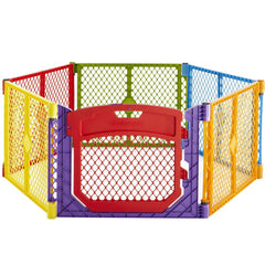 Superyard Colorplay Ultimate Freestanding 6 Panel Playpen - NS8750