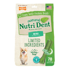 Nutri Dent Limited Ingredient Dental Chews Fresh Breath Mini