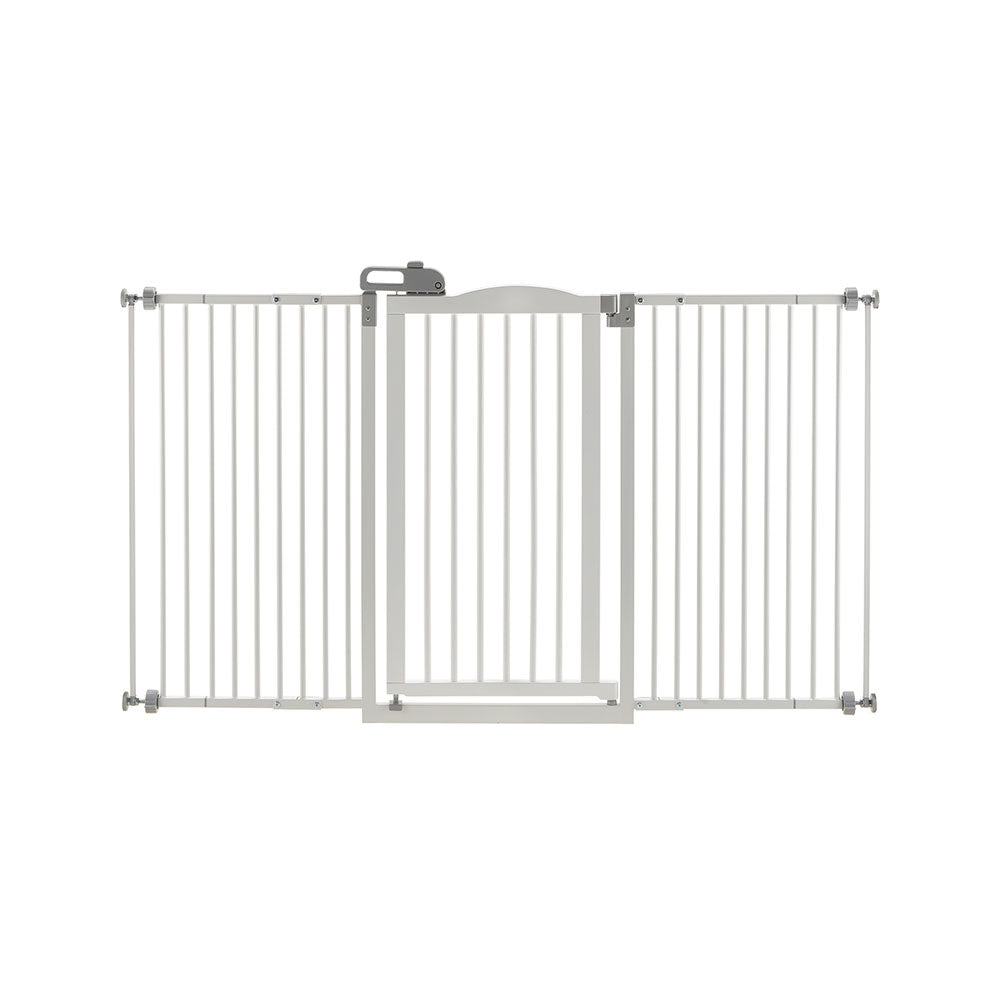 Tall and Wide One-Touch Pressure Mounted Pet Gate - R94935