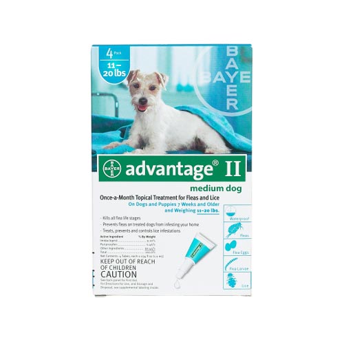 Flea Control for Dogs And Puppies - 11-20 lbs
