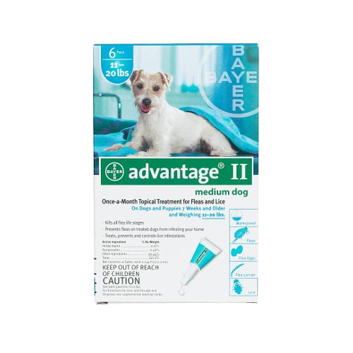 Flea Control for Dogs And Puppies - 11-20 lbs
