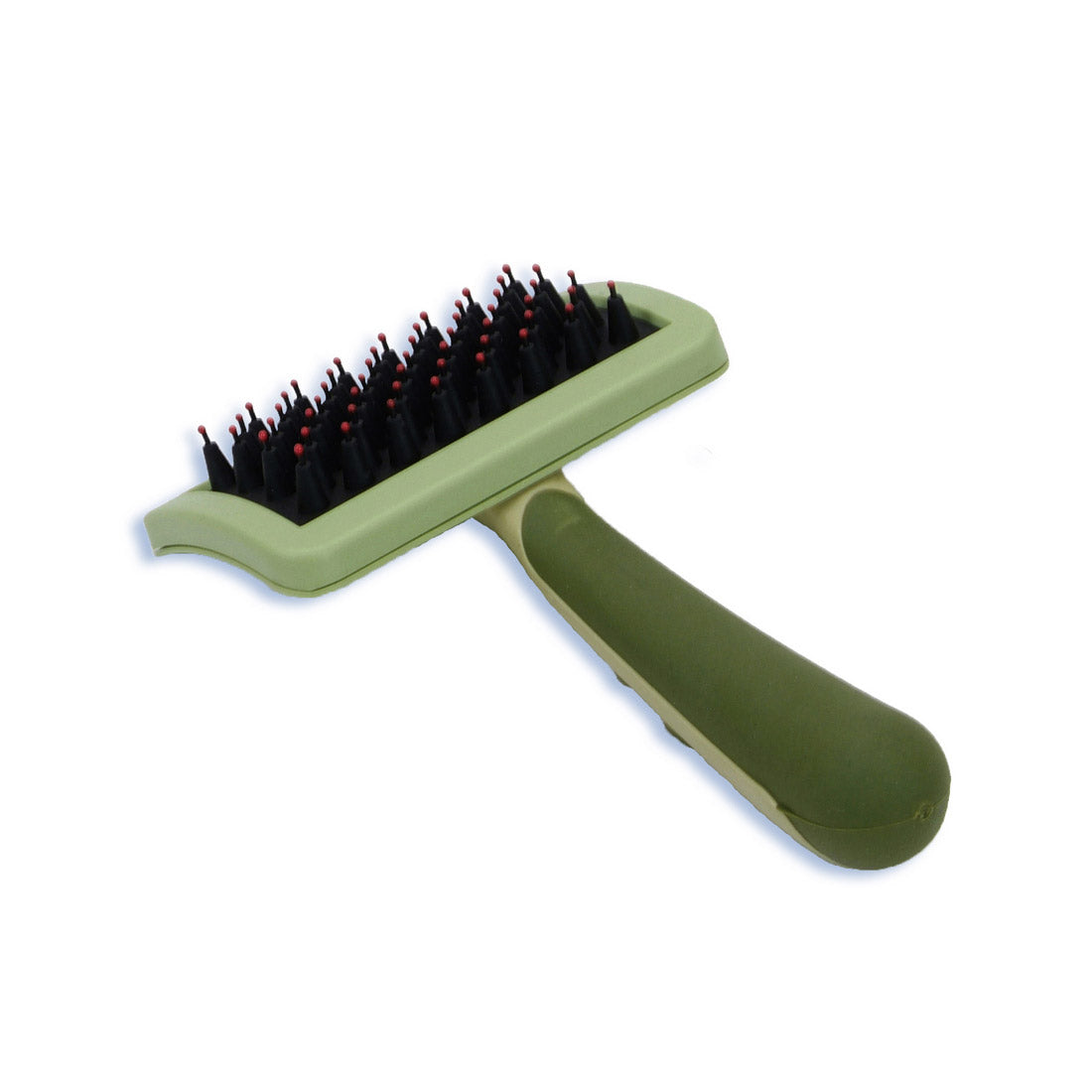 Safari Nylon Coated Tip Dog Brush for Shorthaired Breeds - W422-NCL00