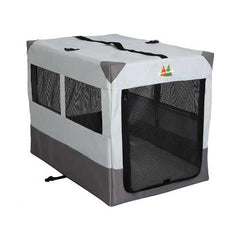 Midwest Canine Camper Sportable Crate Gray 36in x 25.50in x 28in