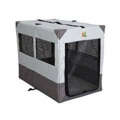 Midwest Canine Camper Sportable Crate Gray 42in x 26in x 32in