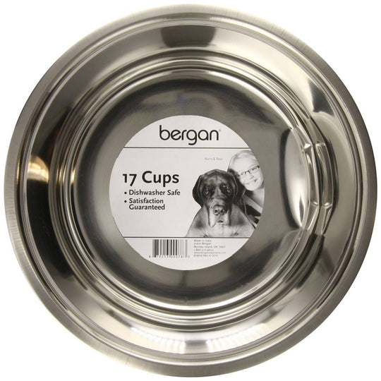 Bergan Stainless Steel Bowl- 17 cups