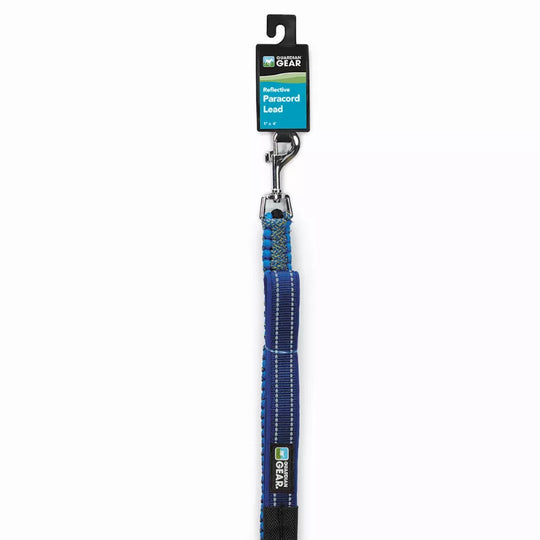 GG Paracord leash-blue