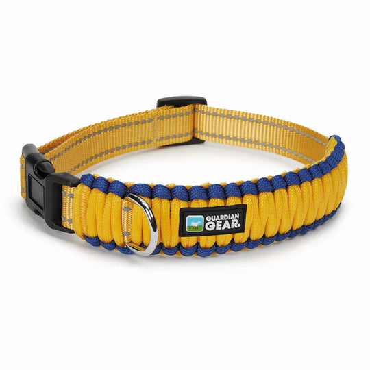 GG Reflective Paracord Collar-yellow