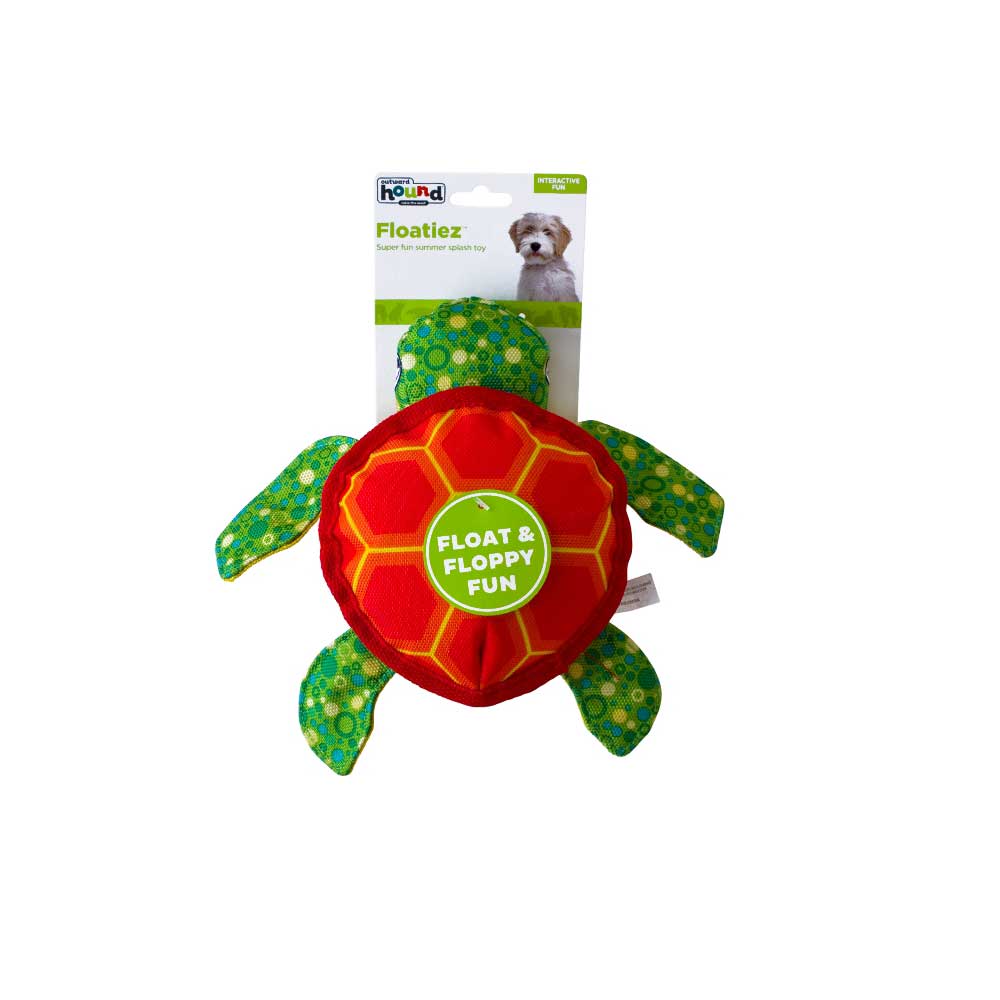 Outward Hound Floatiez Dog Toy -Turtle