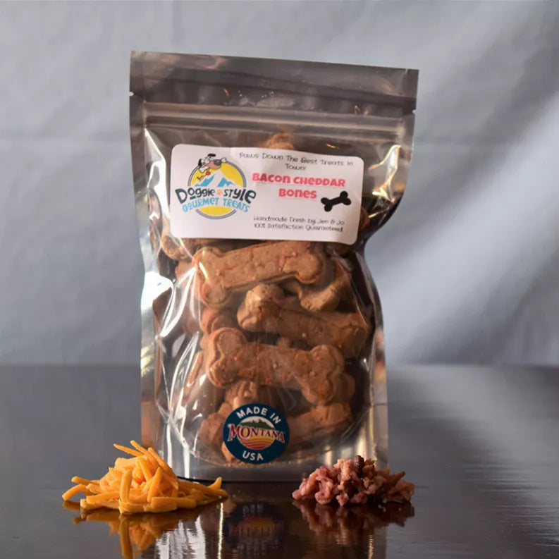 Doggie Style Gourmet Bacon Cheddar Bone Treats