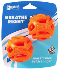 Chuckit Breathe Right Fetch Ball - 2 count - Medium