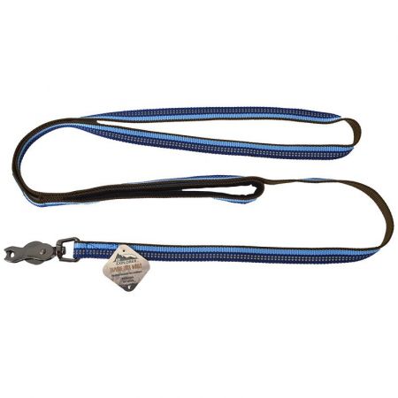 Coastal Pet K9 Explorer Sapphire Reflective Leash with Scissor Snap