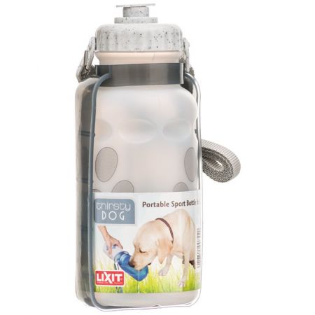 Lixit Thirsty Dog Portable Water Bowl & Bottle