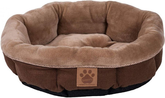 Precision Pet Round Shearling Bed